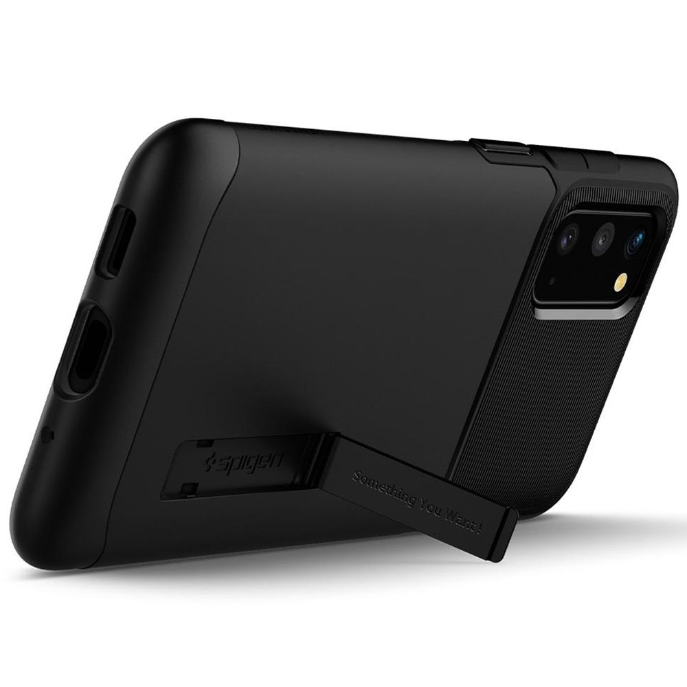 Husa telefon Spigen Slim Armor, pentru Samsung Galaxy S20, negru