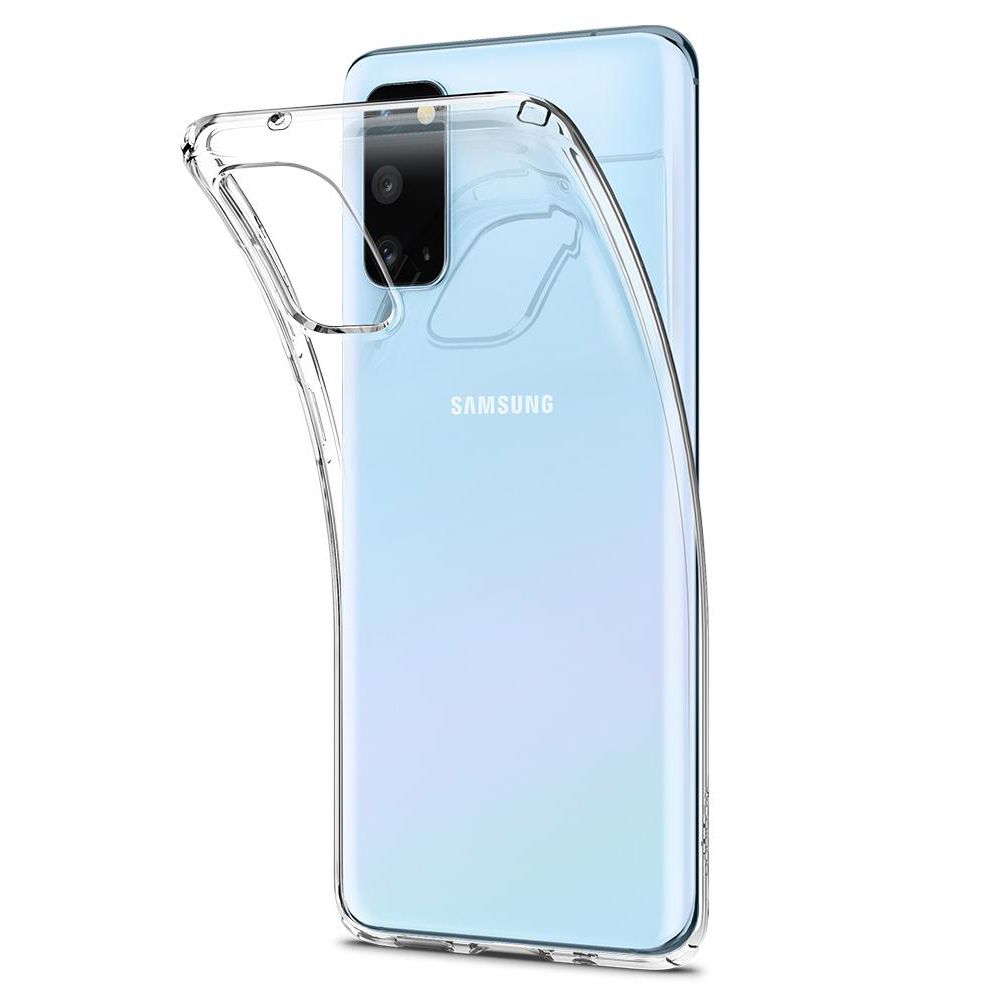 Husa telefon Spigen Liquid Crystal, pentru Samsung Galaxy S20, transparent