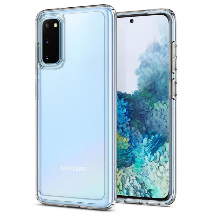 Husa telefon Spigen Ultra Hybrid, pentru Samsung Galaxy S20, transparenta