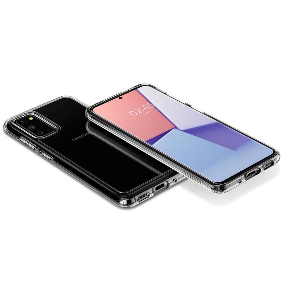 Husa telefon Spigen Ultra Hybrid, pentru Samsung Galaxy S20, transparenta
