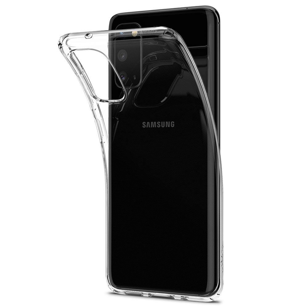 Husa telefon Spigen Crystal Flex, pentru Samsung Galaxy S20, transparenta