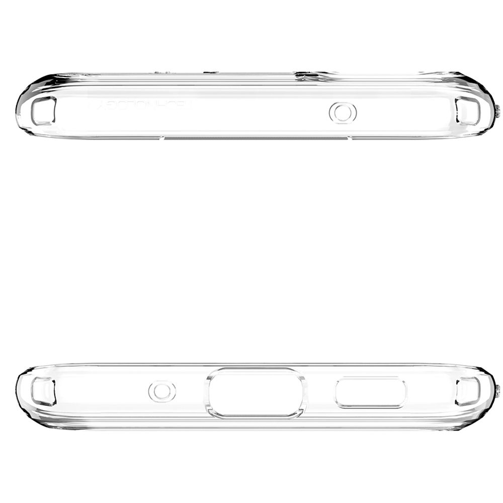 Husa telefon Spigen Crystal Hybrid, pentru Samsung Galaxy S20, transparenta