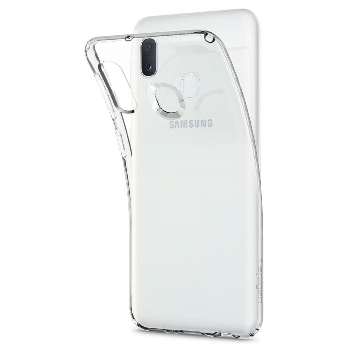 Husa telefon Spigen Liquid Crystal, pentru Samsung Galaxy A20e, transparent
