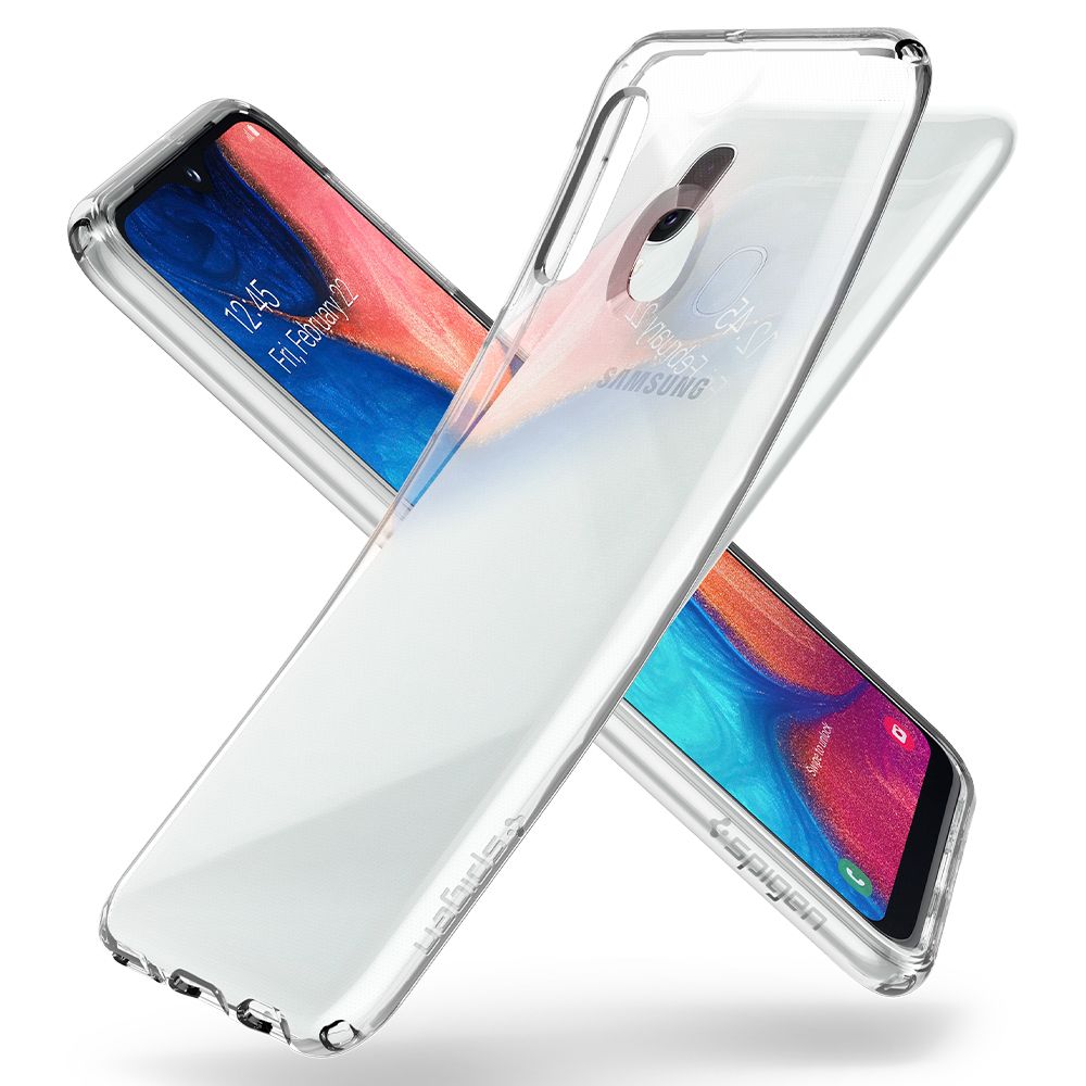 Husa telefon Spigen Liquid Crystal, pentru Samsung Galaxy A20e, transparent