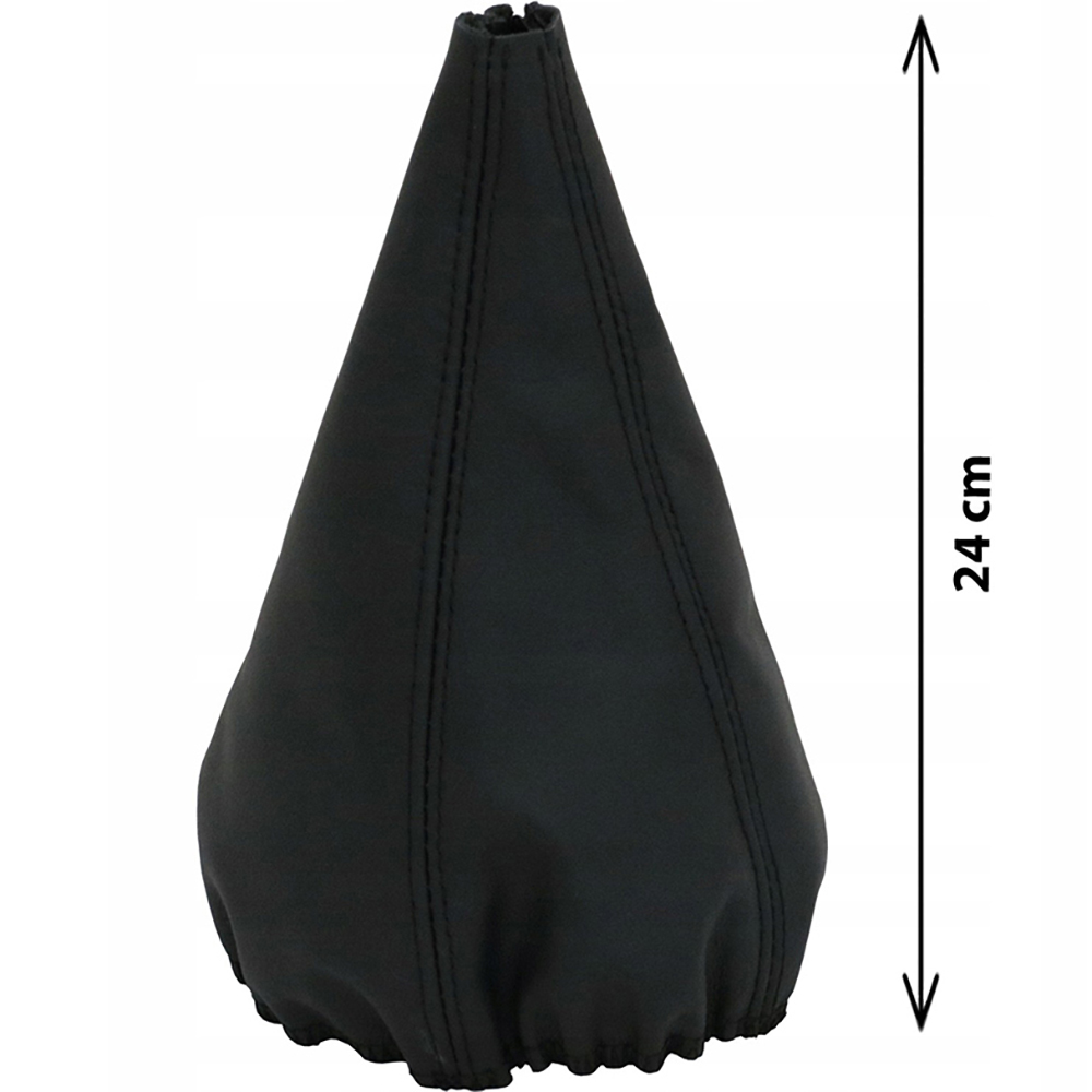 Husa pentru schimbator de viteze, MEGA DRIVE 45694, piele naturala, negru