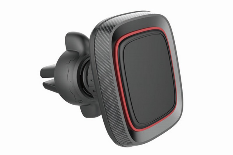 Suport auto pentru telefon, MEGA DRIVE 02804, magnetic, cu fixare in grila de ventilatie, rotatie 360 grade