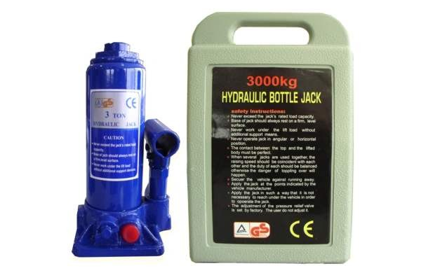 Cric hidraulic JBM 51906, capacitate maxima de ridicare 3 tone, cutie plastic