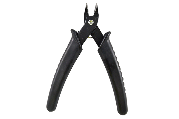 Clesti mini pentru taiere cabluri JBM 22859, manere cauciucate, negru