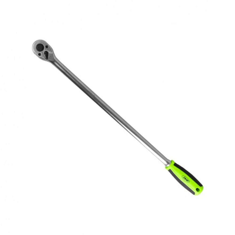 Clichet 3/8 inch JBM 53884, extralung, lungime 457 mm, reversibil, cu 72 de dinti