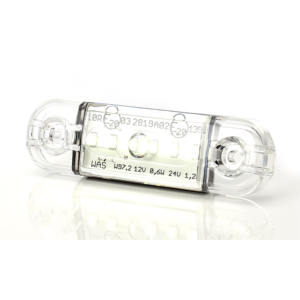 Lampa gabarit LED, WAS 43415, 713 W97.2, 12V-24V, pozitie, alb
