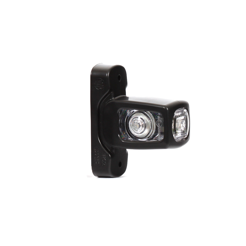 Lampa gabarit LED 286, WAS 43395, W62, 12V-24V, pozitie alb, rosu, portocaliu