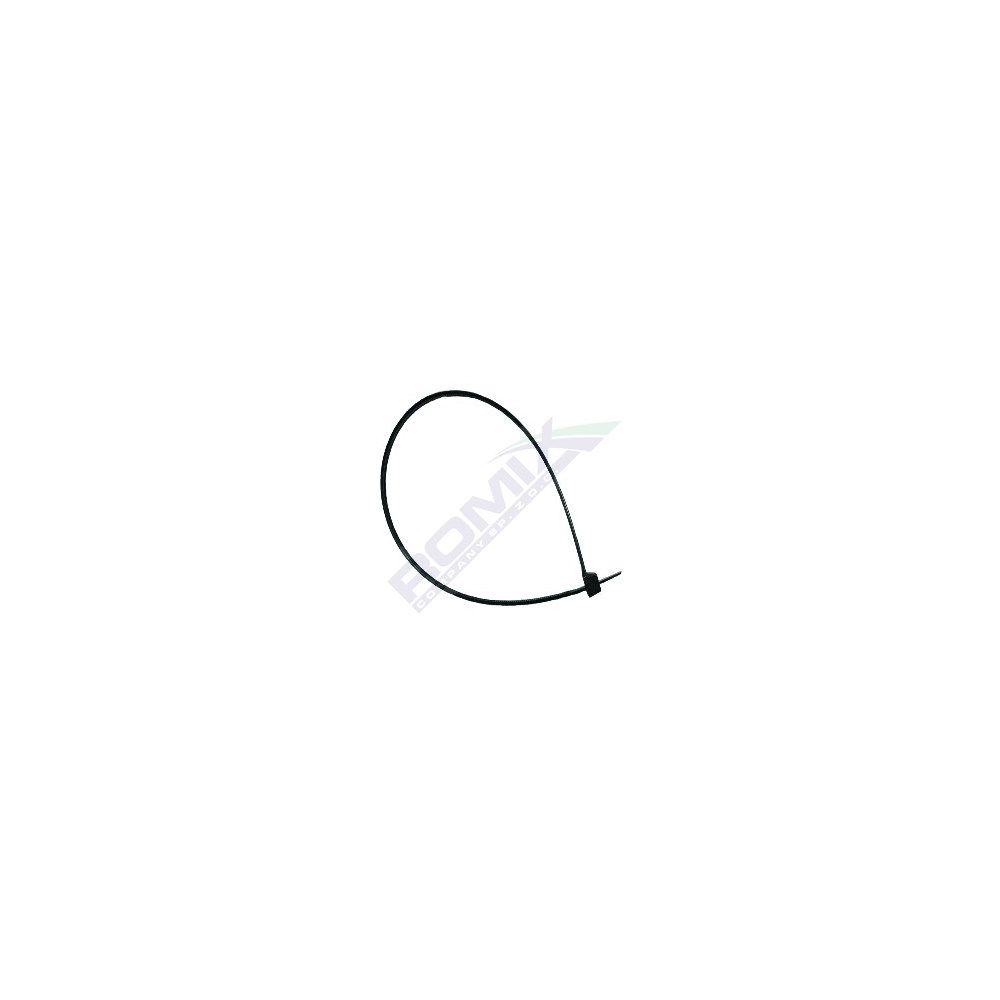 Set 100 bucati coliere cabluri, ROMIX 61688, universale, 7.5 x 370 mm