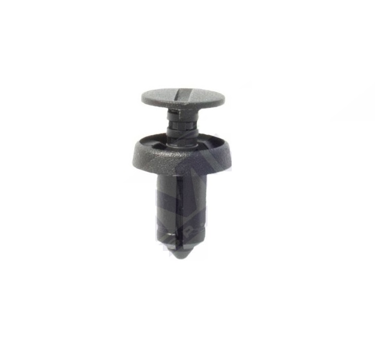 Set 10 bucati clips fixare, ROMIX C10045, pentru Dacia Renault, 6 x 10 mm, negru