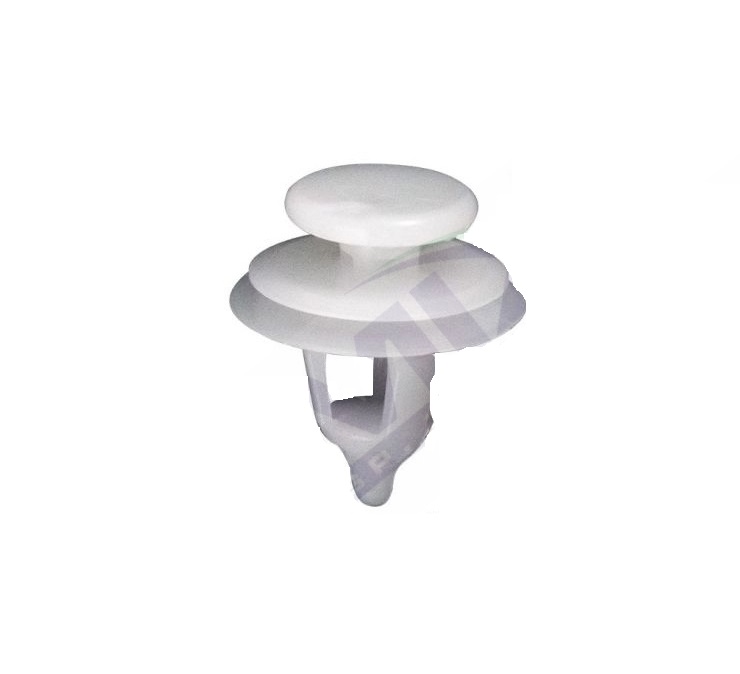 Set 10 bucati clips tapiterie, ROMIX 11261, pentru Citroen, Peugeot, alb