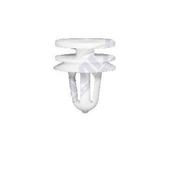 Set 10 bucati clipsuri tapiterie, ROMIX A82030, pentru Peugeot, 7.9 x 20 mm, alb