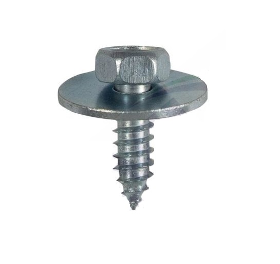Set 10 bucati surub cu cap hexagonal, ROMIX C60469-RMX, MB 6.2 mm