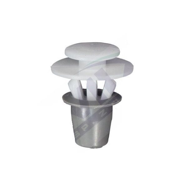 Set 10 bucati clipsuri fixare elemente exterioare, ROMIX A81056, pentru Seat VW, 8 x 22 mm, alb