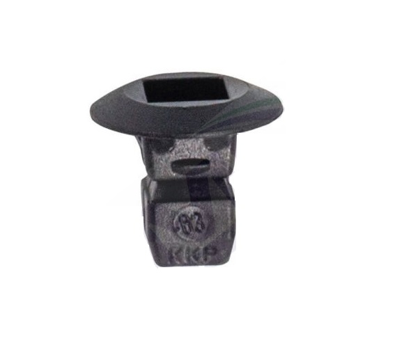 Set 10 bucati cleme fixare elemente roata, ROMIX C60672-RMX, pentru automobilele din grupul VAG, 7.5 x 13.7 mm, negru