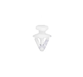 Set 10 bucati clipsuri fixare, ROMIX C60771-RMX, pentru Opel, 7.3 x 12.4 mm, alb
