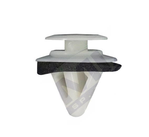 Set 10 bucati clipsuri tapiterie, ROMIX B23162, pentru Mazda, Subaru, 10 x 19.1 mm, alb