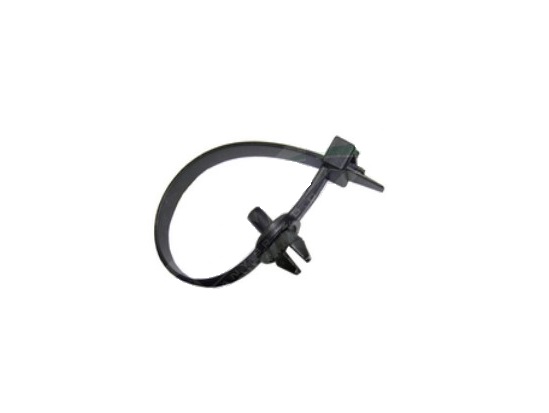 Set 10 bucati clipsuri tip colier, ROMIX 18069, Fiat, Lancia, Alfa Romeo, negru
