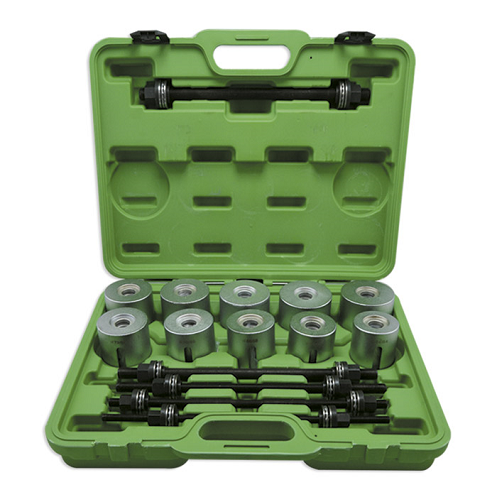Presa universala pentru extras si montat bucse si rulmenti JBM 52494, cutie de transport si depozitare