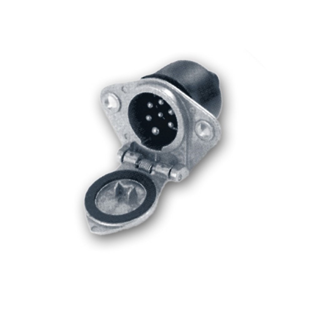 Fisa priza electrica auto HICO WGN021, 24 V, 7 pini, tip N, plastic