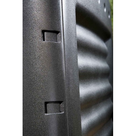 Compostor pentru gradina, fara baza, KETER Eco 231598, capacitate 650 litri, negru, polipropilena