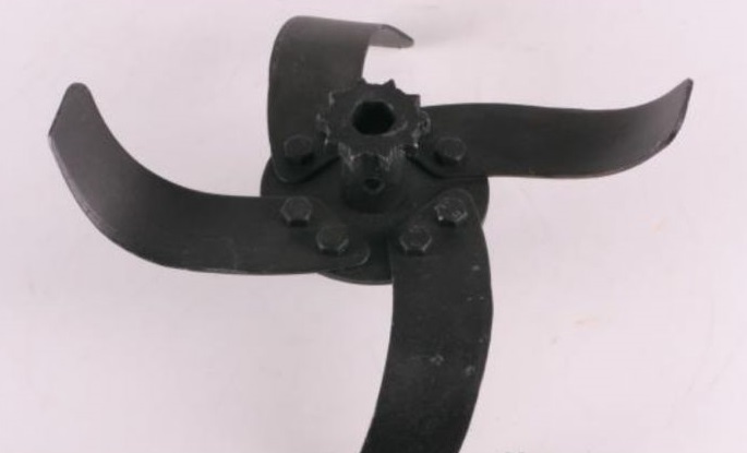 Set 4 cutite cu suport Texas TX90145070, pentru motocultorul Texas Futura 6003TG