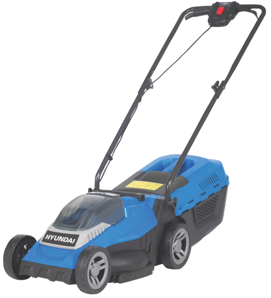 Masina electrica de tuns gazon HYUNDAI HY-LM3336 LI - SOLO, latime taiere 33 cm, capacitate cos colector 30 litri, fara acumulator, fara incarcator