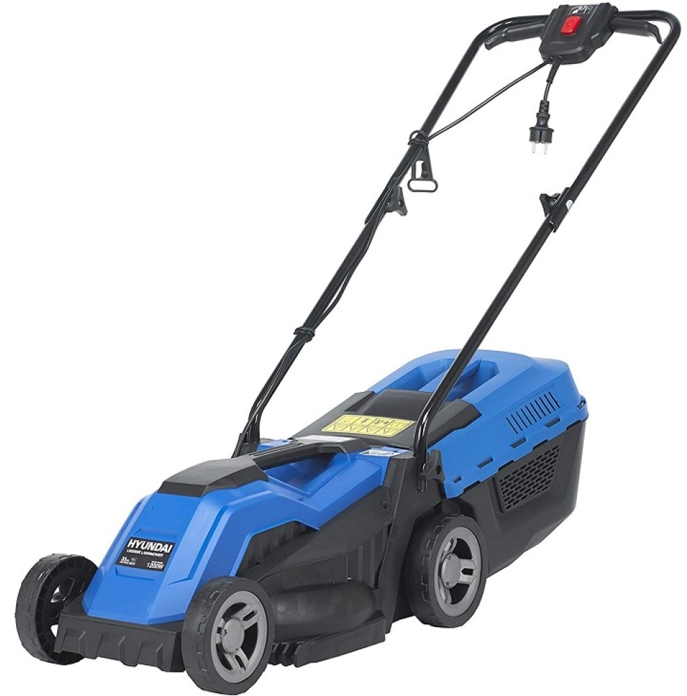 Masina electrica de tuns gazon HYUNDAI HY-LM3303 E, 1200 W, latime de taiere 33 cm, capacitate cos colector 30 litri, 3 trepte inaltime taiere