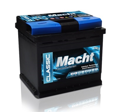 Baterie auto MACHT 25342, tensiune 12 V, amperaj 50 Ah, curent pornire 420 A, 207 x 175 x 190 mm