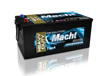Baterie camion MACHT 25353, tensiune 12 V, amperaj 230 Ah, curent pornire 1400 A, 514 x 276 x 242 mm