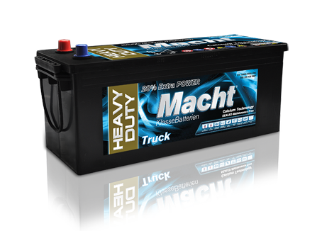 Baterie camion MACHT 25359, tensiune 12 V, amperaj 155 Ah, curent pornire 950 A, 513 x 189 x 220 mm