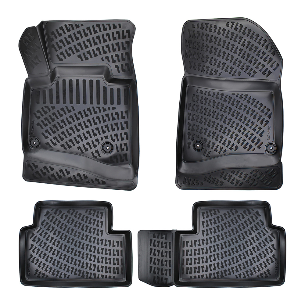 Set covorase auto din cauciuc, UMBRELLA 58079, pentru Citroen C5 II RD, TD, 2007-2017