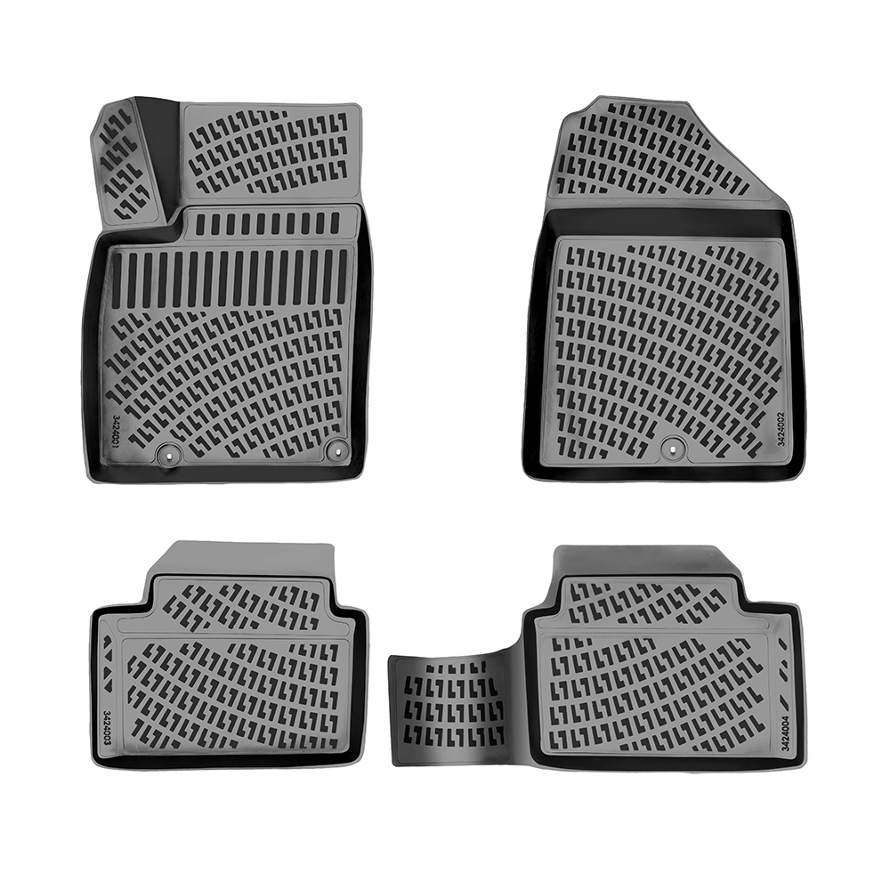 Set covorase auto din cauciuc, UMBRELLA 58435, pentru Kia XCeed III 2018-