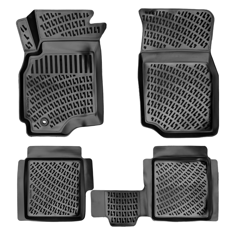 Set covorase auto din cauciuc, UMBRELLA 58918, pentru Mitsubishi Lancer 2002-2007