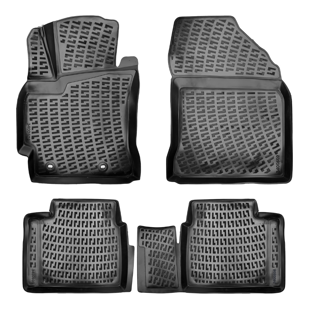 Set covorase auto din cauciuc, UMBRELLA 60199, pentru Toyota Corolla XI E170, E180 2013