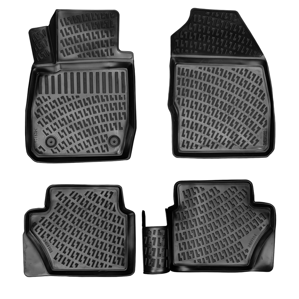Set covorase auto din cauciuc, UMBRELLA 58175, pentru Ford Fiesta VI 2008-2019