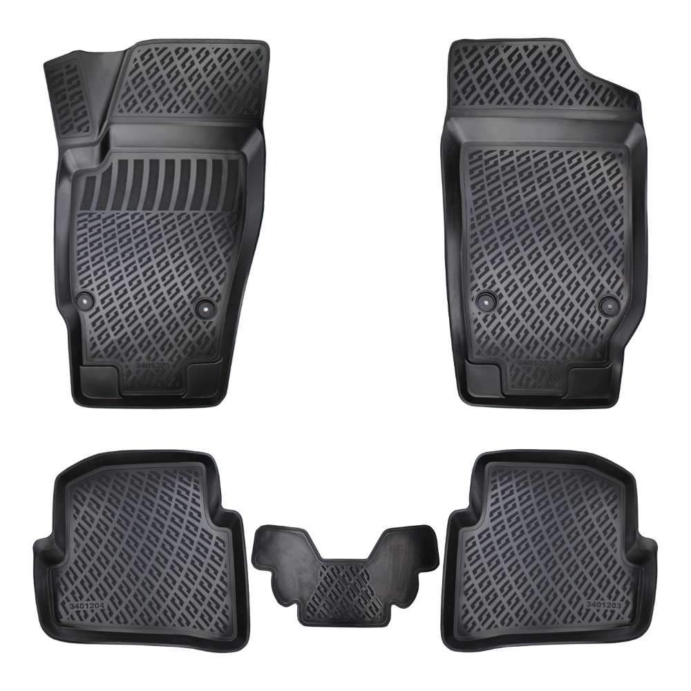 Set covorase auto din cauciuc, UMBRELLA 59675, pentru Seat Ibiza IV 2008-2017