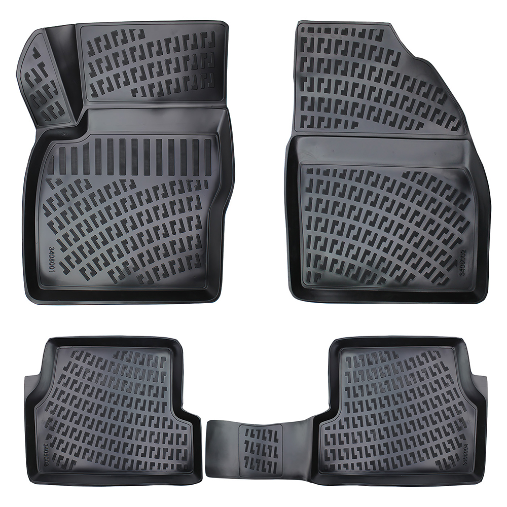 Set covorase auto din cauciuc, UMBRELLA 58190, pentru Ford Focus II 2004-2011