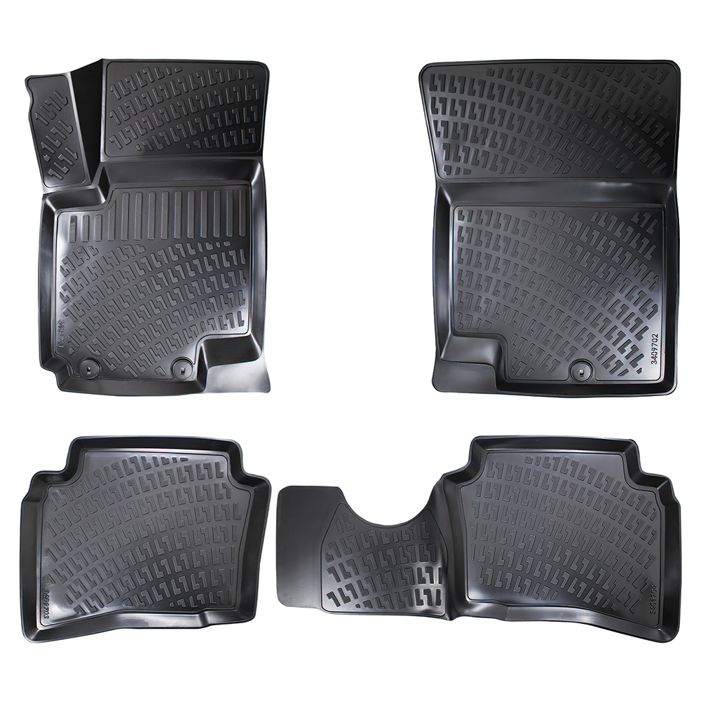 Set covorase auto din cauciuc, UMBRELLA 58623, pentru Kia Soul I 2008-2014