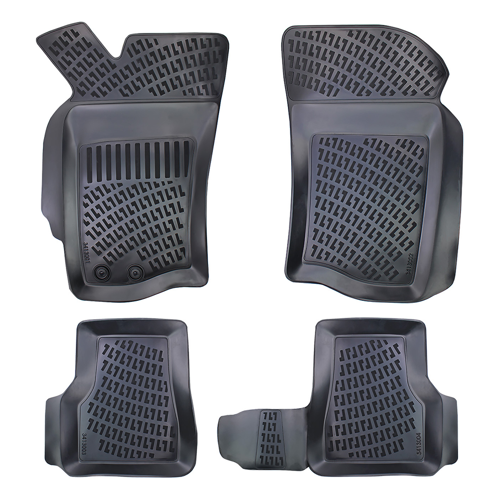Set covorase auto din cauciuc, UMBRELLA 58131, pentru Fiat Albea 2002-2012