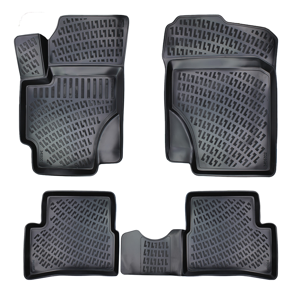 Set covorase auto din cauciuc, UMBRELLA 58417, pentru Hyundai Accent III 2005-2011