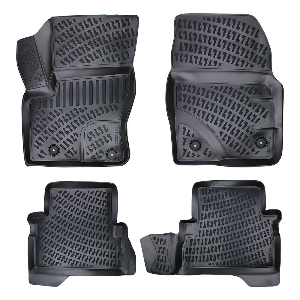 Set covorase auto din cauciuc, UMBRELLA 58153, pentru Ford C-Max I 2003-2010