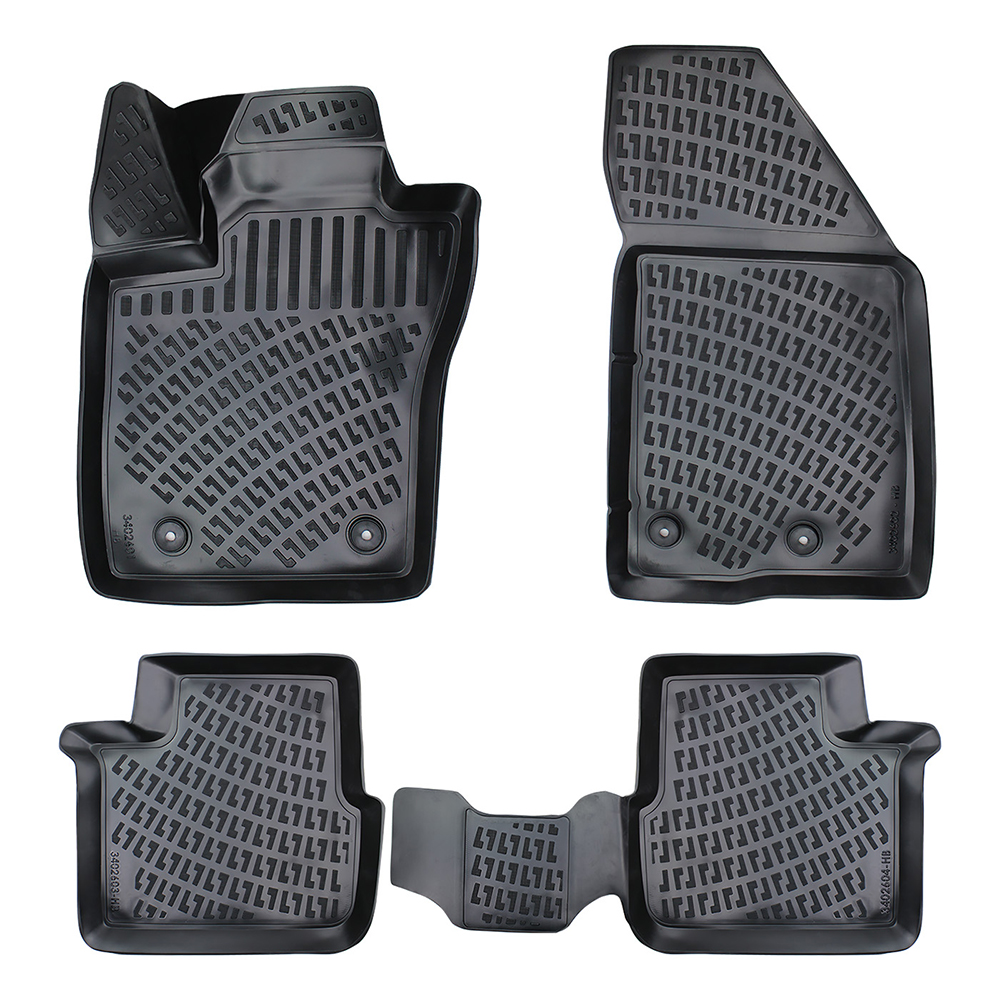 Set covorase auto din cauciuc, UMBRELLA 58151, pentru Fiat Egea, Tipo STW 2015-