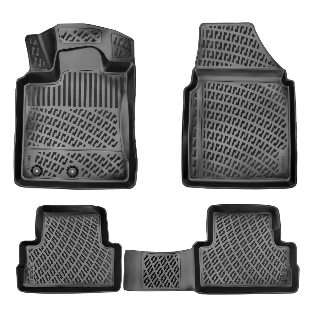 Set covorase auto din cauciuc, UMBRELLA 58928, pentru Nissan Qashqai I J10, 2006-2013