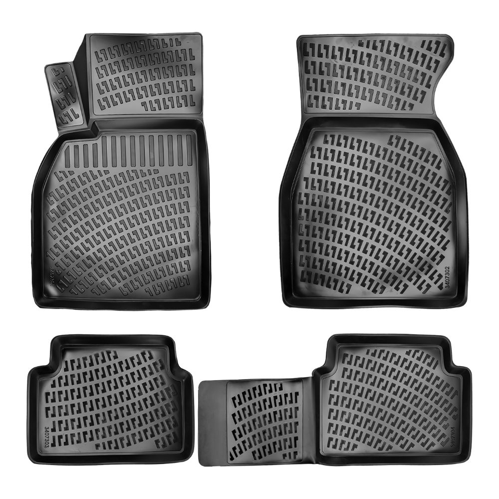 Set covorase auto din cauciuc, UMBRELLA 59659, pentru Renault Megane 2 2002-2009