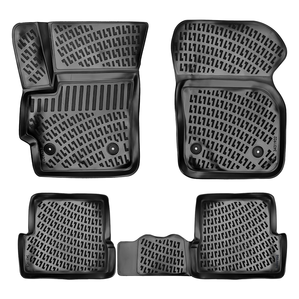 Set covorase auto din cauciuc, UMBRELLA 58842, pentru Mazda 3 I 2003-2009