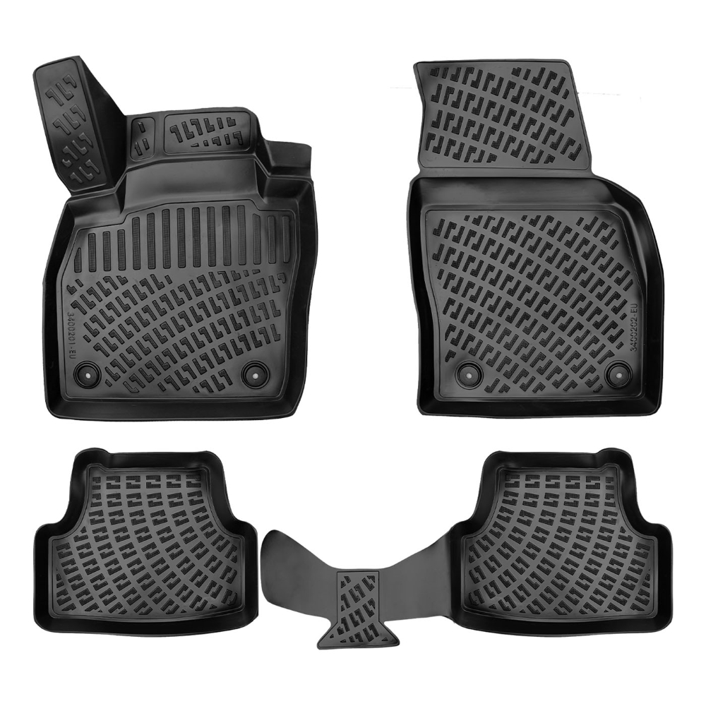 Set covorase auto din cauciuc, UMBRELLA 60311, pentru Volkswagen T-Cross 2019-